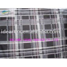 Polyester Yarn-dyed checks Fabric For T-shirt